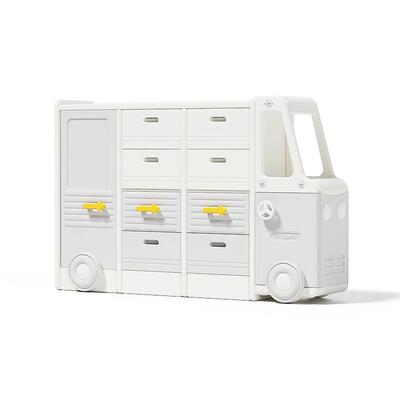 大容量多层储物柜儿童玩具收纳架