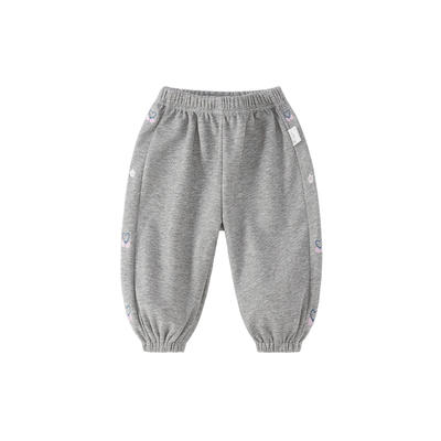 儿童裤子春季2岁小宝宝卫裤女孩新款长裤春秋运动3女童休闲裤春款