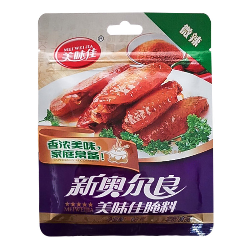美味佳包装微辣新奥尔良烤鸡翅