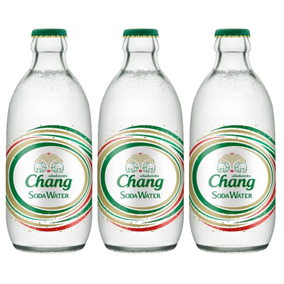 chang泰象苏打水气泡水325ml×3瓶起多规格泰国进口0糖0脂0卡饮料