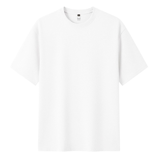 猫人短袖男款2026新款纯棉男士半袖夏季美式高级宽松白色t恤衫男Q