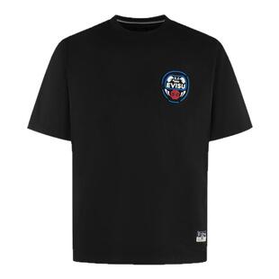 EVISU福神 男士商标家花印花T恤2ESHTM5TS1208LFCT