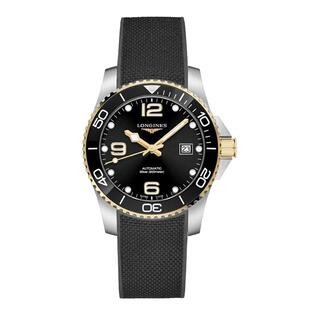 新款浪琴LONGINES康卡斯金色机械计时手表潜水男表L3.781.3.56.9