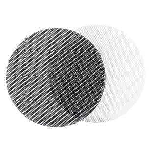 音箱喇叭防尘网罩音响扬声器防撞铁网1-8寸折边网罩黑色白色网盖