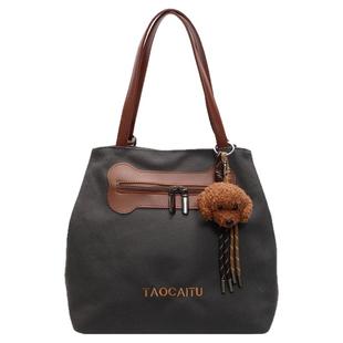 多功能三用背包包女式2025新款双肩包休闲帆布单肩包大容量托特包