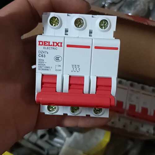 〔议价-可维修〕德力西DZ47s空气开关 3P C63 400V 50Hz