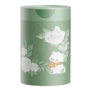 山茶花香氛垃圾袋加厚手提式祛味免撕抽绳家用大号超厚款厨房专用