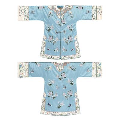 溪亭秋沐丨一城风絮丨保暖女袍褂