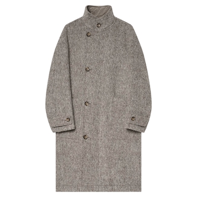 JDV绵羊毛大衣中长款毛呢大衣