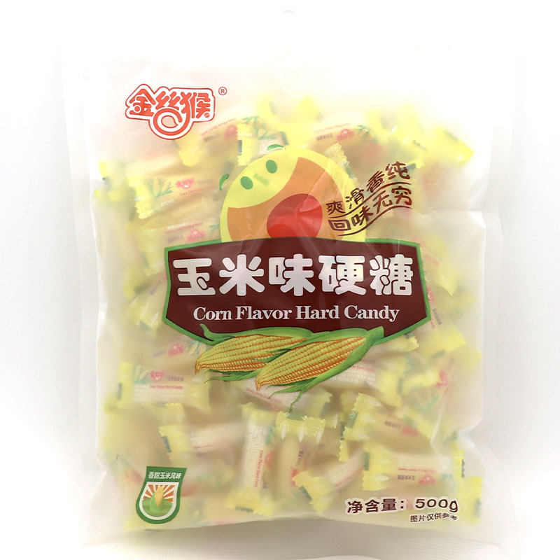 金丝猴玉米味硬质糖果
