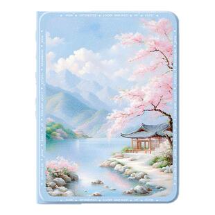 适用华为matepad11.5s平板保护套padpro荣耀v9保护壳se国风air12带笔槽x9pro柔光m6春景v8硅胶11英寸magicpad