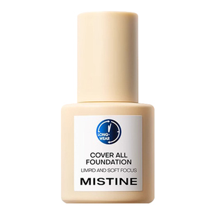 Mistine蜜丝婷小蓝盾粉底液遮瑕不脱妆持久干混油皮女蜜思婷正品