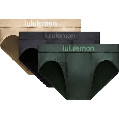 Always in Motion男士三角裤*3条 速干芯吸丨lululemon丨LM9AYCS