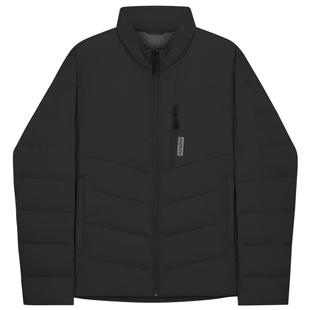 劲霸男装秋冬新款时尚休闲立领青年轻薄短款夹克羽绒服外套