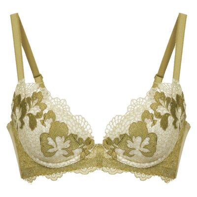 华歌尔刺绣蕾丝聚拢文胸