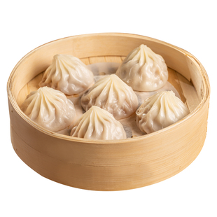 吴茂兴上海鲜肉汤包小笼包老式速食半成品速冻早餐灌汤包4盒装