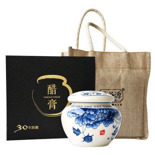 醯谷源醋膏30年山西特产山西老陈醋东湖醋园发三十年陈酿260g/盒