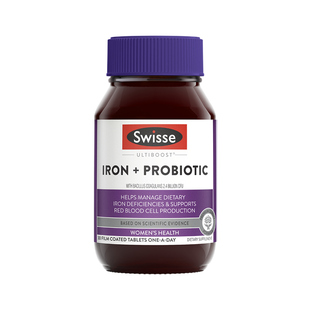 swisse补铁剂补气养血调理气血不足女生孕妇补血铁元素贫血旗舰店