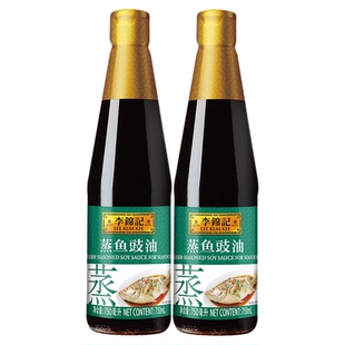 【百补】李锦记蒸鱼豉油750ml清蒸海鲜炒菜生抽酱油调味料白灼汁