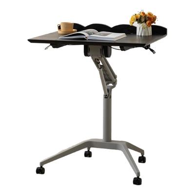 白蜡木升降桌卧室家用实木电脑桌写字台办公桌小型笔记本移动书桌