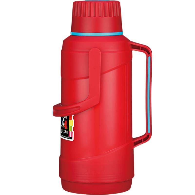 清水时尚保温壶家用热水瓶大容量玻璃内胆保温水壶学生宿舍暖瓶