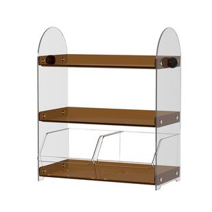 杯子置物架轻奢中古风多层杯架水吧台咖啡杯具茶包咖啡胶囊收纳架