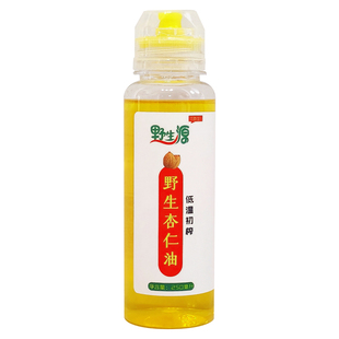 野生源承德初榨甜杏仁油纯天然野生杏仁油食用零添加呼吸道偏方