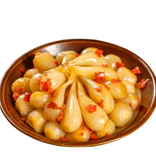 瓶装荞头甜酸新鲜腌制酸甜下饭菜酸藠头茭头教头泡菜水晶藠头酸辣