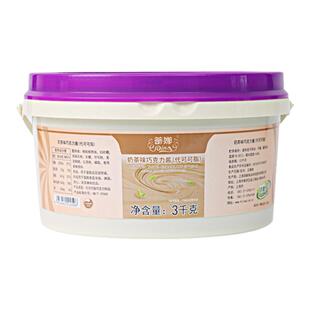 海融蒂娜奶茶味巧克力酱3kg 蛋糕淋面面包糕点酱夹心西点慕斯原料