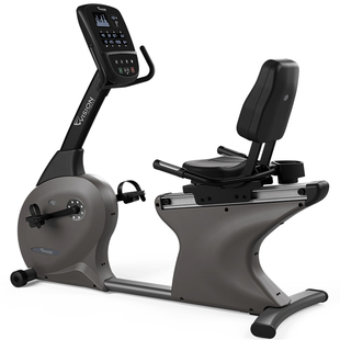 乔山R60卧式健身车自发电家用室内静音智能脚踏车健身房器材