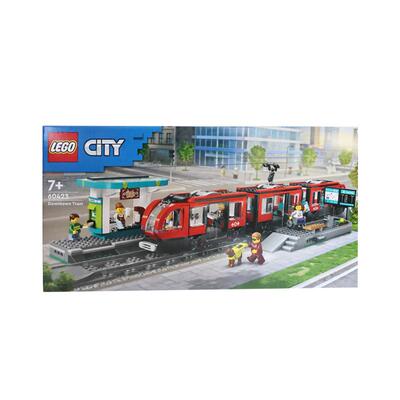 【自营】LEGO乐高60423城市系列都市有轨电车男女孩拼搭积木儿童