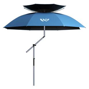 沃鼎六代钓伞钓鱼专用户外遮阳伞2025新款钓鱼伞野钓露营拐杖雨伞