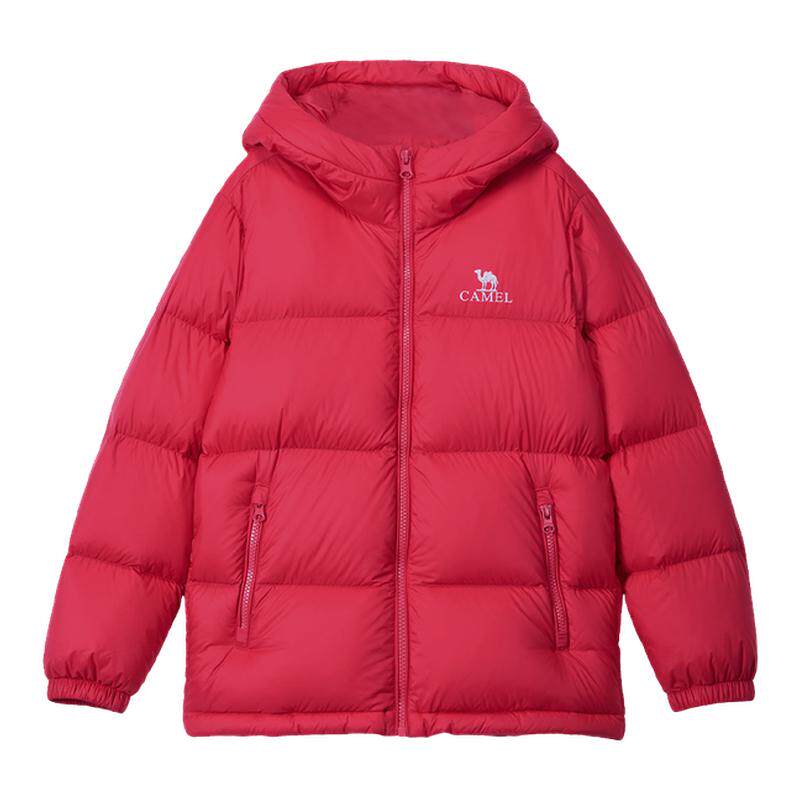 骆驼儿童红色羽绒服冬季新款