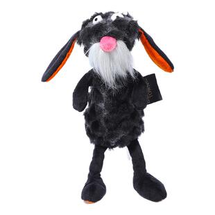 Beaststown 火热黑兔 搞怪玩偶公仔潦草小兔子黑毛绒玩具高级礼物