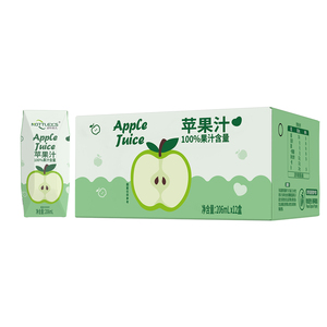 100%苹果汁0添加儿童可喝便携装