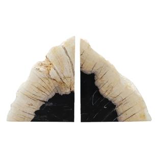 一匚新中式木化石书挡 售楼处酒店样板房书房书柜软装饰品书靠