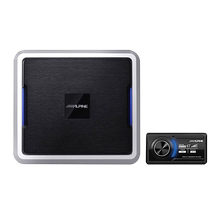 阿尔派pxe-0850s车载hifi音响dsp1