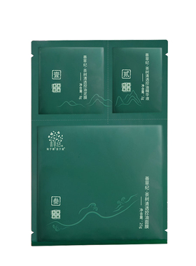 控油保湿！善草纪茶树三部曲面膜