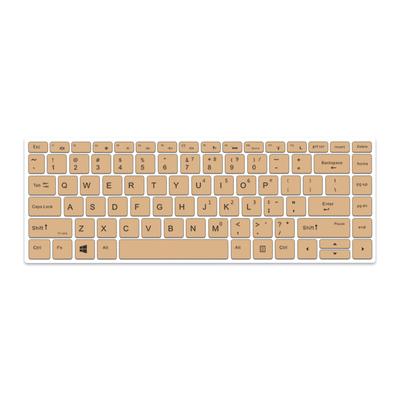 创意渐变笔记本键盘膜适用2025苹果MacBookAir华为MateBookD14电脑保护膜荣耀联想华硕机械革命彩绘防尘罩