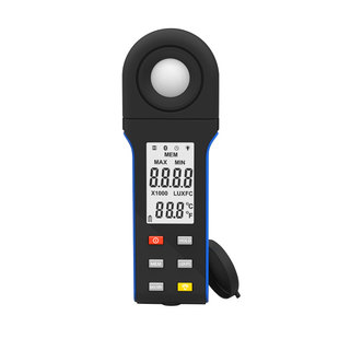 华普照度计测亮度光照度测试仪高精度流明测光仪家用专业自动量程
