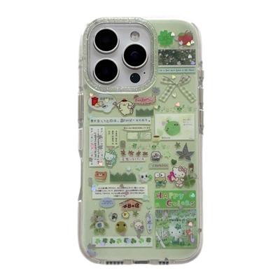 青蛙四叶草kt猫适用苹果17ProMax