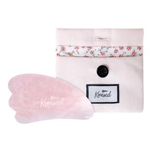 KRRAMEL新婚礼物粉色水晶玉石面部刮痧板按摩脸部刮拔脸部提拉