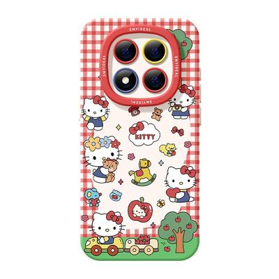 适用红米note15pro手机壳女款note14保护套小米高级note11pro硅胶防摔13por+全包redmi红格12turbo软可爱KT猫