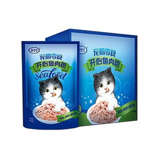 达里猫海吱吱开心湿粮包成猫幼猫咪零食谱肉包猫条软罐头零食