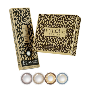 EYEQUE爱可优日抛美瞳大直径自然百搭不出错!设计师款隐形眼镜