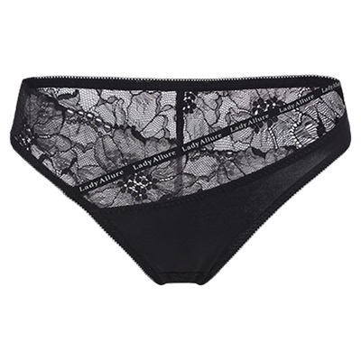 LAGirls·Seles 暗码｜边界系列*品牌字母细带蕾丝舒适穿搭内裤女