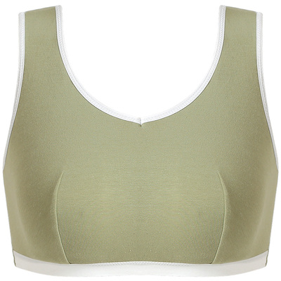 月色纯棉防外扩大胸晚上睡眠内衣