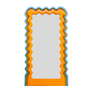 北欧ins风落地镜网红多巴胺异形全身镜女生卧室衣帽间穿衣试衣镜