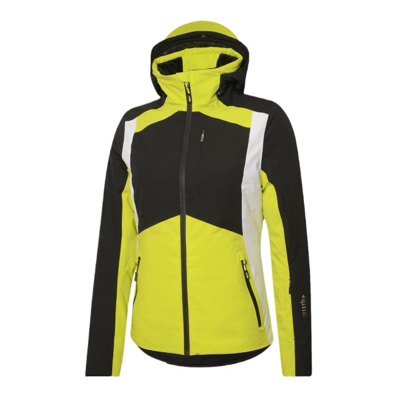 意大利rh+滑雪衣女款修身显瘦双板冬季外套棉服防水15000登山防风