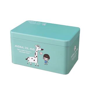 铁盒收纳盒曲奇饼干包装盒奶枣糕点雪花酥糖果铁罐家用杂物空盒子